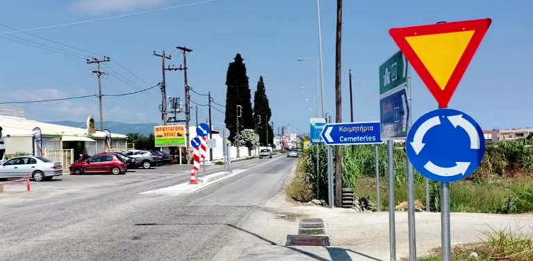 Βραχάτι: Νέα παρέμβαση για τον κυκλικό κόμβο στην Παλαιά Εθνική – Ξανά στο επίκεντρο η οδική ασφάλεια